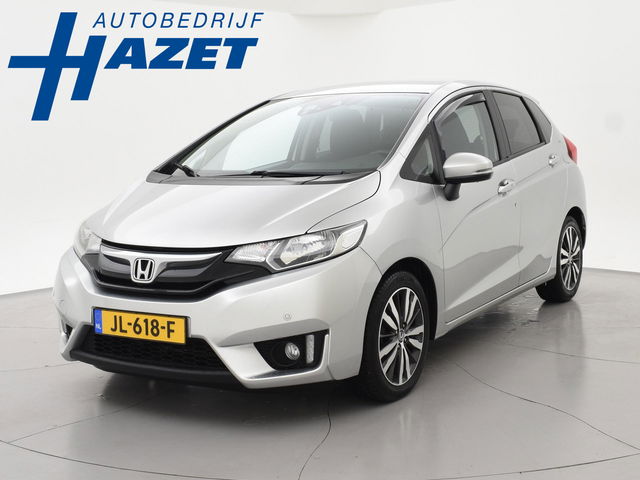 Honda Jazz - 1.3 i-VTEC AUT. ELEGANCE + AFN. TREKHAAK | CAMERA | NAVIGATIE | PARKEERSENSOREN | CLIMATE | CRUISE CONTROL