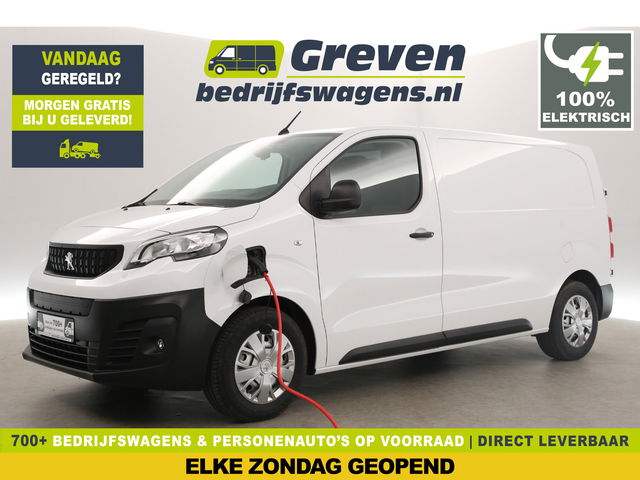Peugeot e-Expert - L2H1 75 kWh | SOH 99% | Snelladen | 360° Camera | 3-Zits | Airco | Cruise | Carplay