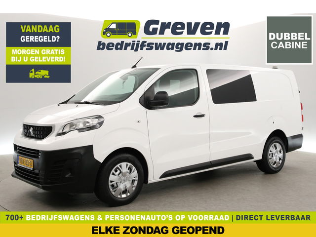 Peugeot Expert - 2.0 BlueHDI L3H1 | Euro6 | DC | 6-Zits | Airco | Carplay | Cruise | Trekh. | Navi