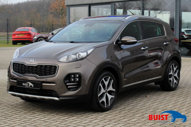 Kia Sportage - 1.6 T-GDI 4WD GT-Line PlusLine BOMVOL! 92662KM! 2e eig.!