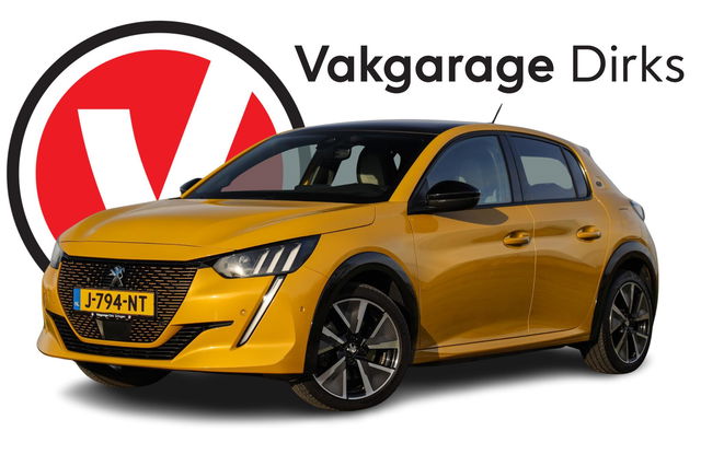 Peugeot e-208 - EV GT 350 50 kWh ✅ Pano ✅ Matrix LED ✅ 3 Fase