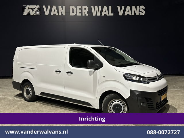 Citroën Jumpy - 2.0 BlueHDI 150pk L3H1 inrichting Euro6 Airco | Navigatie | 2500kg Trekhaak | Cruisecontrol | Apple Carplay Android Auto, Parkeersensoren