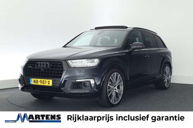 Audi Q7 - 3.0 TDI e-tron quattro Premium Trekhaak 360Camera Bose Leder ACC Luchtvering Memory Panoramadak