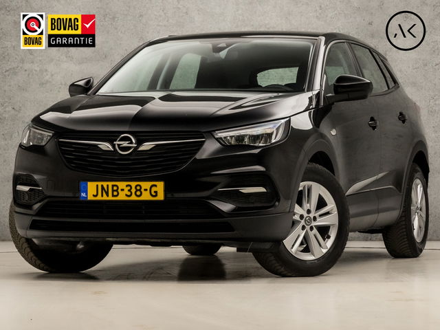 Opel Grandland X - 1.2 Turbo Sport Automaat (APPLE CARPLAY, GROOT NAVI, LM VELGEN, SPORTSTOELEN, LED KOPLAMPEN, PARKEERSENSOREN, CRUISE, ELEK PAKKET, NIEUWSTAAT)