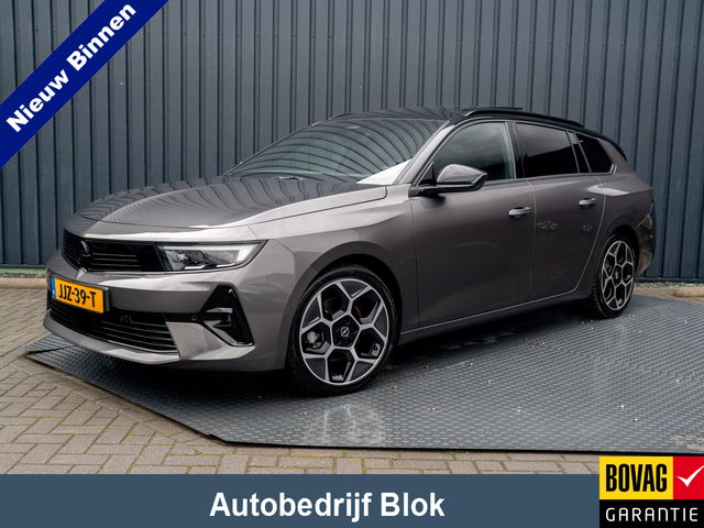 Opel Astra - Sports Tourer 1.2 Turbo Ultimate | Panodak | Stoelgeheugen | Leder | Prijs Rijklaar!!