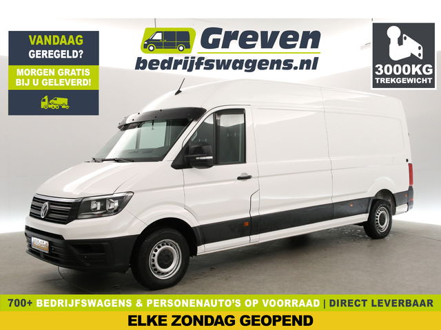 Volkswagen Crafter - 35 2.0 TDI 140PK L4H3 | Euro6 | 3000kg Trekgew. | Trekh. | Airco | Cruise | 3-Zits | Camera | Carplay | Navi