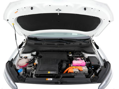 Hyundai KONA 1.6 GDI HEV Fashion (INCL-BTW) Aut. *NAVI-FULLMAP | DIGI-COCKPIT | FULL-LED | KEYLESS | CAMERA | HEAD-UP | SHIFT-PADDLES | DAB | COMFORT-SEATS | PRIVACY-GLASS | TOWBAR | 16 "ALU*