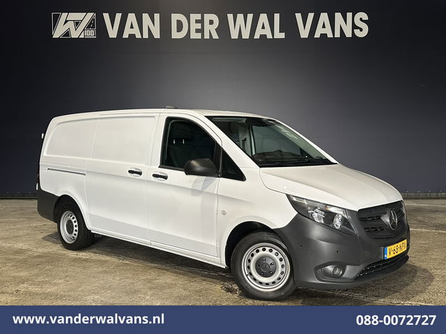 Mercedes-Benz Vito - 114 CDI 136pk L2H1 Euro6 Airco | Camera | Navigatie | Cruisecontrol | Trekhaak Parkeersensoren, Stoelverwarming