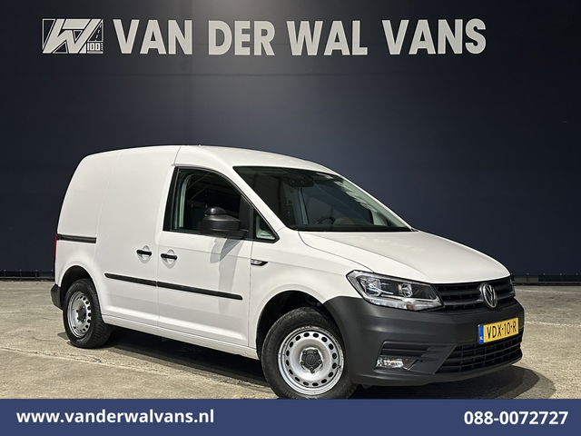 Volkswagen Caddy - 2.0 TDI 102pk L1H1 Euro6 Airco | LED | Cruisecontrol | 1500kg Trekhaak Parkeersensoren, Zijdeur