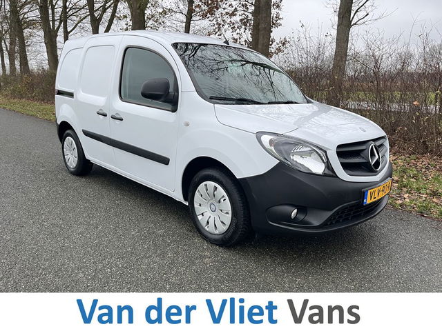 Mercedes-Benz Citan - 109 CDI 90pk E6 Ambition BPM Vrij! Lease €240 p/m, Airco, Cruise controle, Schuifdeur, Mistlampen, Onderhoudshistorie aanwezig