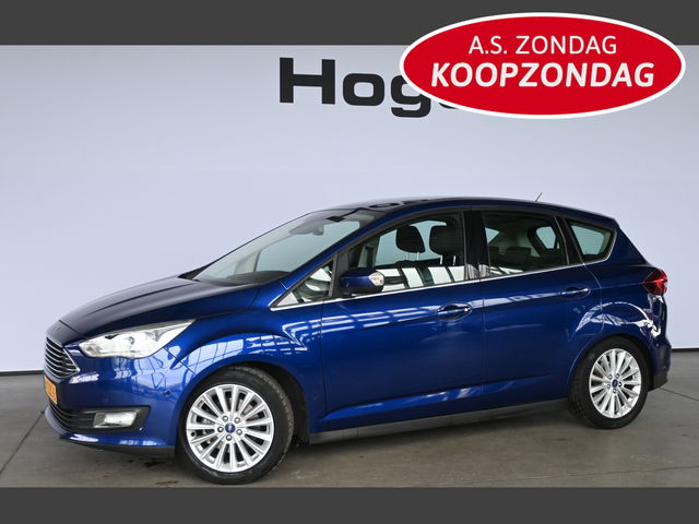 Ford C-MAX - 1.5 Titanium Automaat Clima Navigatie LED Trekhaak Rijklaarprijs Inruil Mogelijk!