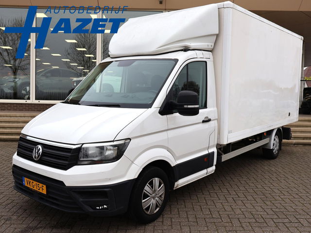 Volkswagen Crafter - 35 2.0 TDI 140 PK EURO 6 BAKWAGEN MEUBELBAK + APPLE CARPLAY | AIRCO | GEVEERDE STOEL