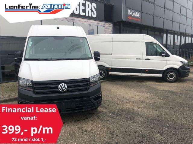 Volkswagen Crafter - 2.0 TDI 102 pk L3H3 Navi, Trekhaak 2.500 kg Apple Carplay, Laadruimte Pakket, PDC V+A, 3-Zits