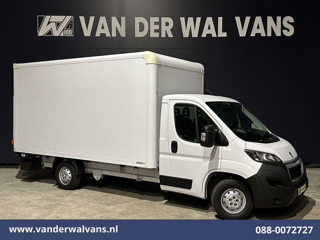 Peugeot Boxer - 2.2 BlueHDi 141pk Bakwagen Laadklep Euro6 Airco | 1085kg laadvermogen | Cruisecontrol Bijrijdersbank