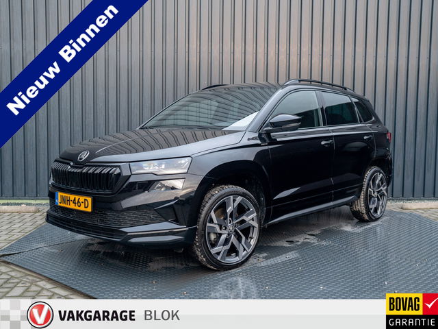 Škoda Karoq - 1.5 TSI ACT Sportline Business | Camera | 19'' | Adapt. Cr. | Elk. A-klep | Keyless | Stoel & Stuur verw. | Prijs Rijklaar!!