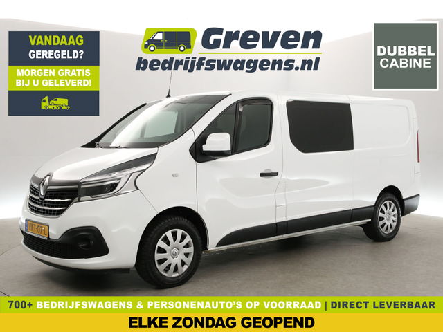 Renault Trafic - 2.0 dCi T29 L2H1 | 146PK | Dubbele Cabine | Aut. | Airco | Camera | Cruise | Navi | Trekh. | Parkeersens.