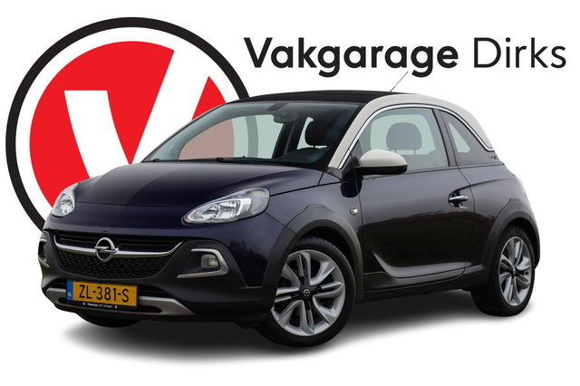 Opel ADAM - 90 PK Turbo Rocks BlitZ ✅ Cabrio ✅ Carplay ✅ Stuurverwarming