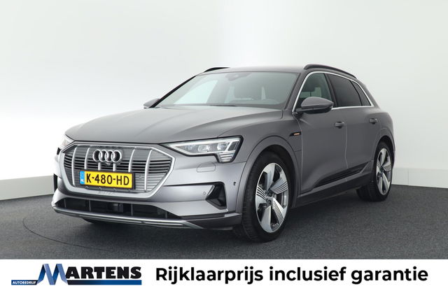 Audi e-tron - 55 quattro 95 kWh 408pk SOH 95% Trekhaak 360Camera ACC Keyless Stoelverwarming Memory Navigatie