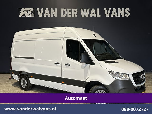 Mercedes-Benz Sprinter - 317 CDI 170pk 9G-Tronic Automaat 3500kg Trekhaak L2H2 Euro6 Airco | Camera | Navigatie | Apple Carplay Android Auto, Cruisecontrol, Parkeersensoren, Bijrijdersbank