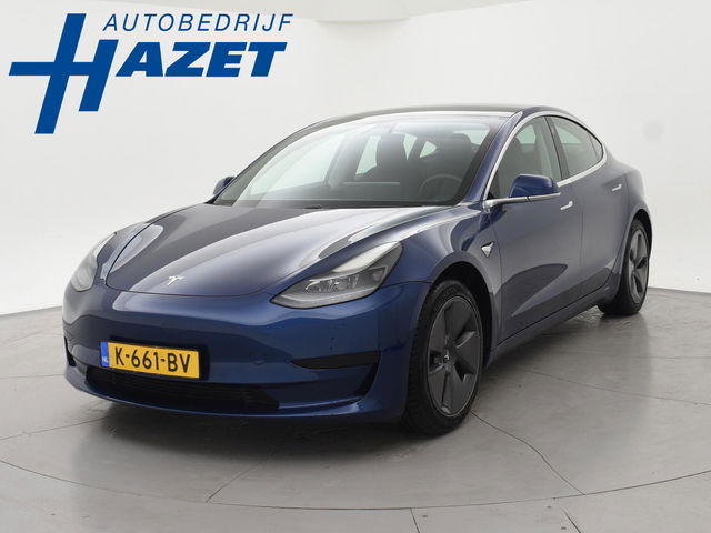 Tesla Model 3 - 60 kWh RWD *BTW* + LEDER | AUTOPILOT | PANORAMA | 3 CAMERA'S | PRIVACY GLASS