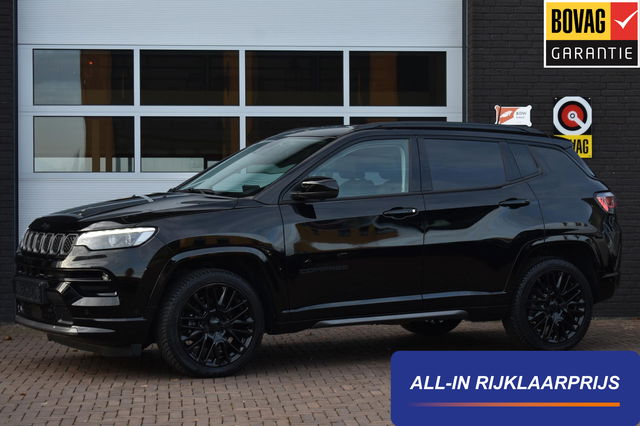 Jeep Compass - 1.5T e-Hybrid S Aut. | Navi | 360 Camera | Leder | Stoelverw. | LED | Incl. garantie