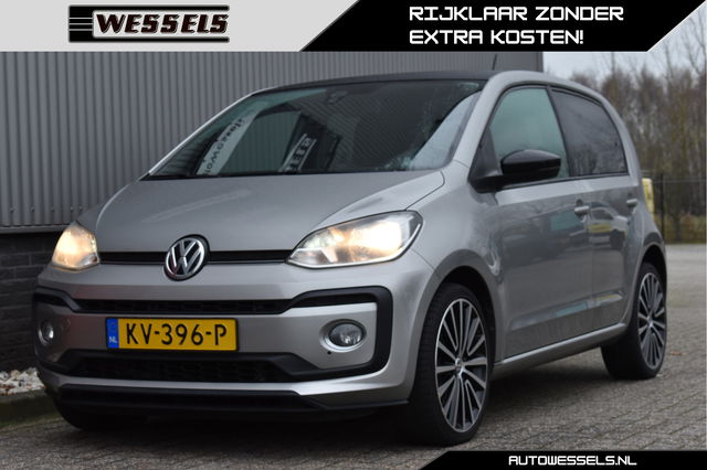Volkswagen up! - 1.0 TSI BMT high up! 90PK, Leder, Stoelverwarming,17 inch, PDC, Multi-stuur, DAB