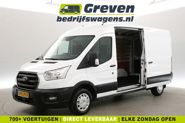 Ford Transit - 2.0 TDCI L3H2 | Euro6 | Airco | Cruise | 3-Zits | 2xSchuifdeur | Parkeersens.