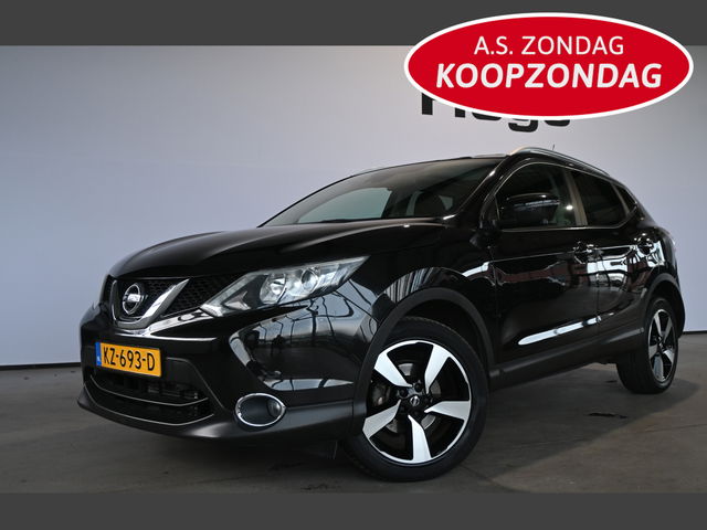 Nissan QASHQAI - 1.2 N-Connecta Automaat Clima Navigatie Panoramadak Goed Onderhouden! Inruil Mogelijk!