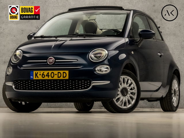 Fiat 500C - 1.2 Lounge (GROOT NAVI, CLIMATE, CRUISE, SPORTSTOELEN, PARKEERSENSOREN, LM VELGEN, NIEUWSTAAT)