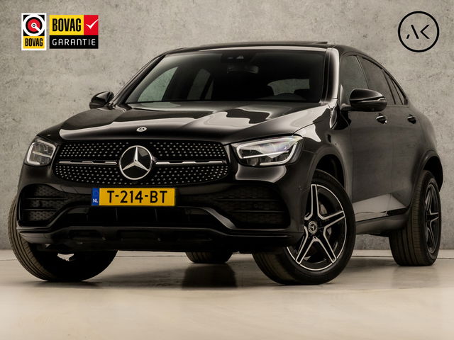 Mercedes-Benz GLC - 300e 4MATIC AMG Line Coupe 320Pk Automaat (SCHUIFDAK, VIRTUAL COCKPIT, SFEERVERLICHTING, LEDER/ALCANTARA, 360 CAMERA, GROOT NAVI, STOELVERWARMING, NIEUWSTAAT)