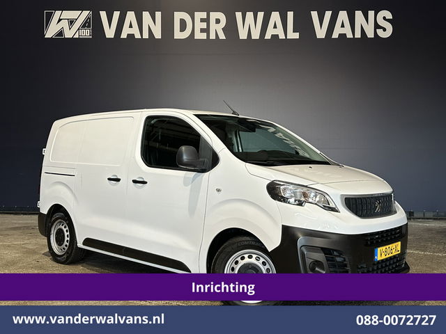 Peugeot Expert - 1.6 BlueHDI L1H1 Inrichting Dubbele vloer Euro6 Airco | Cruisecontrol | Parkeersensoren Bijrijdersbank