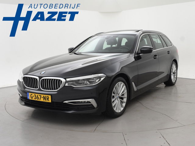 BMW 5 Serie - Touring 520i HE LUXURY + PANORAMA | HEAD-UP | LIVE COCKPIT | 1e EIGENAAR | SFEERVERLICHTING | LEDER