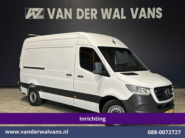 Mercedes-Benz Sprinter - 316 CDI 164pk 3500kg Trekhaak L2H2 Inrichting Euro6 Airco | Omvormer | Camera | Apple Carplay | Cruisecontrol Android Auto, Parkeersensoren, achterwiel aandrijving