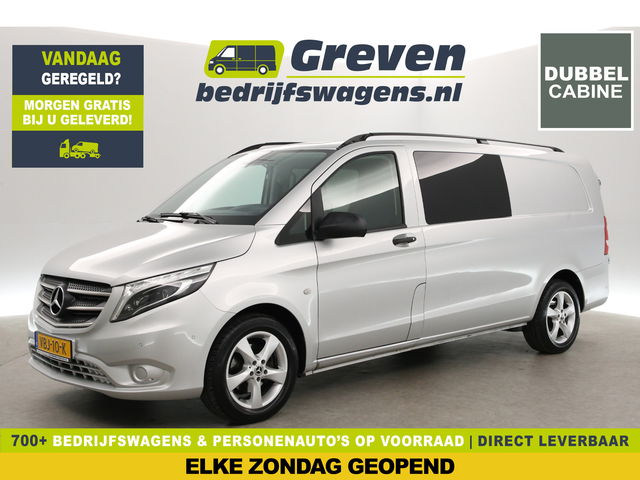Mercedes-Benz Vito - 114 CDI Extra Lang | Euro6 | Dubbele Cabine | Aut. | Clima | Cruise | Trekh. | Camera | Navi | Parkeersens.