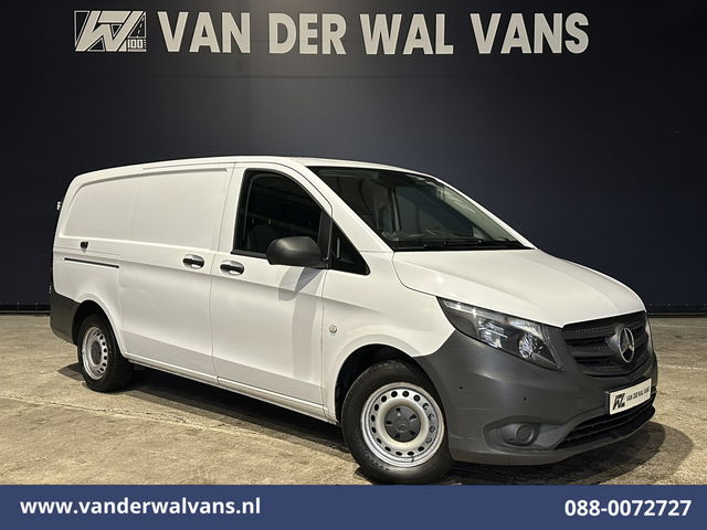 Mercedes-Benz Vito - 114 CDI 136pk L2H1 Euro6 Airco | Camera | Bijrijdersbank | Cruisecontrol | Trekhaak Parkeersensoren, stoelverwarming