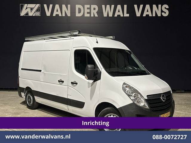 Opel Movano - 2.3 CDTI 146pk L2H2 Inrichting Euro6 Airco | Imperiaal | Camera | Navigatie | 2500kg Trekhaak Cruisecontrol, Parkeersensoren, Bijrijdersbank