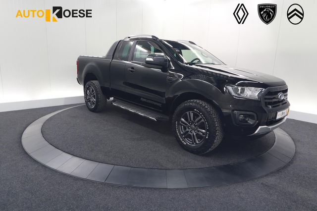 Ford Ranger - 2.0 EcoBlue 160 Wildtrak Supercab | Trekhaak | Camera | Apple Carplay | Parkeersensoren