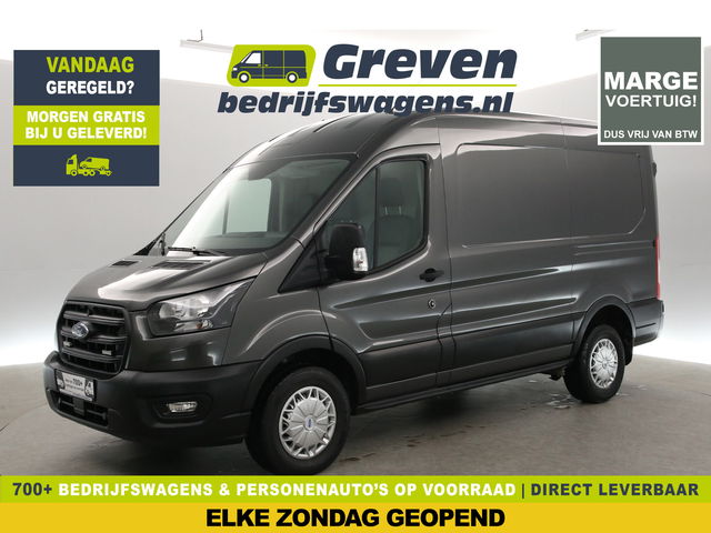 Ford Transit - 2.0 TDCI L2H2 | Euro6 | MARGE | Airco | 3-Zits | Trekhaak | Parkeersens.