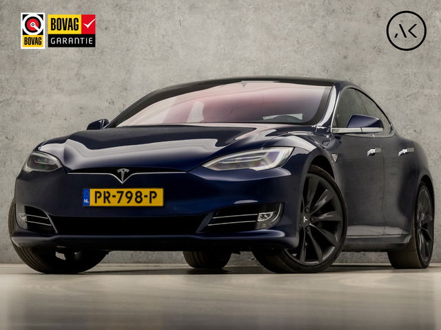 Tesla Model S - 90D Performance Pack 422Pk (PANORAMADAK, AUTOPILOT, LUCHTVERING, ALCANTARA HEMEL, SFEERVERLICHTING, NIEUWSTAAT)