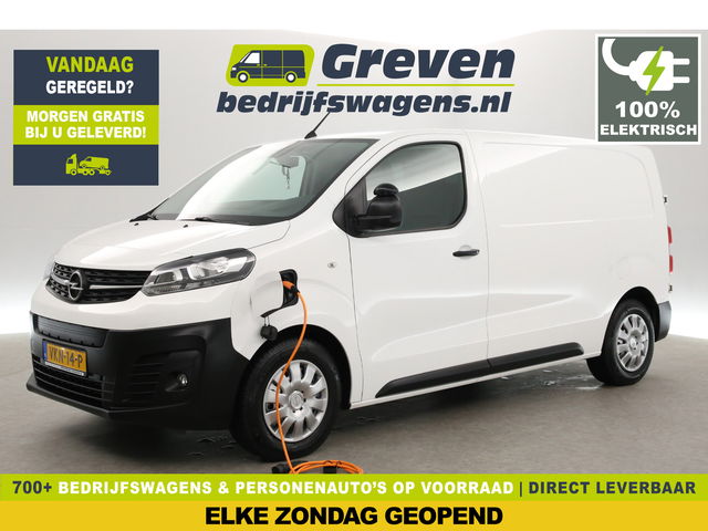 Opel Vivaro-e - L2H1 75 kWh | SOH 90% | Snelladen | Airco | Cruise | 3-Zits | Carplay | Navi | Parkeersens.
