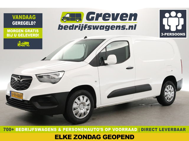 Opel Combo - 1.5D 102PK L2 | Euro6 | 3-Zits | Airco | Cruise | Parkeersens. | Elektrpakket