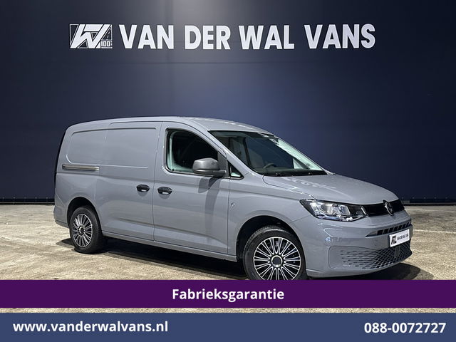 Volkswagen Caddy - Cargo Maxi 2.0 TDI 102pk L2H1 Fabrieksgarantie Euro6 Airco | Camera | Apple Carplay | Bumper in de kleur Android Auto, Zijdeur