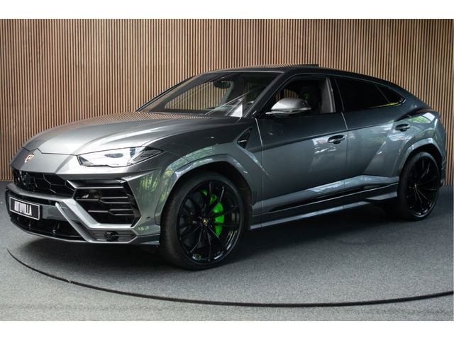 Lamborghini Urus - 4.0 V8 HUD Panodak Leer ACC Ceramic Akrapovic Keyless 360 Camera B&O Massage Alcantara hemel Elektr. achterklep Elektr. verstelbare stoelen met memory Afneemb. trekhaak Softclose Achterasbesturing Elektr. verstelbare stuurwiel Navi Stoelverwarming voor & 