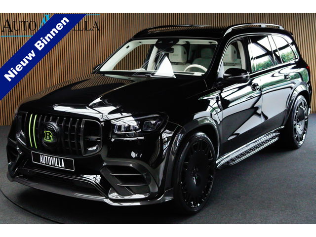 Mercedes-Benz GLS - BRABUS 800 4MATIC HUD Massage Full-Carbon Panodak Leer Distronic Standkachel Keyless 360 Camera Burmester Sterrenhemel Airmatic DC Elektr. achterklep Elektr. verstelbare stoelen voor & achter met memory Soft close Elektr. bedienbare trekhaak Elektr. verst