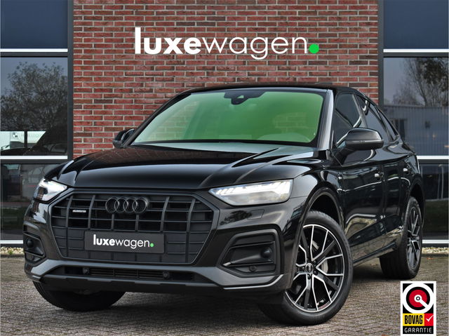 Audi Q5 - Sportback 50 TFSI e S-Line Pano ACC El-zetels Ruitstiksel 20inch Camera