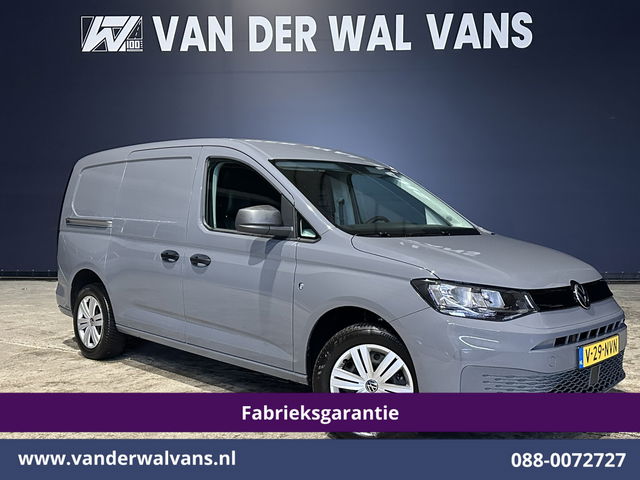 Volkswagen Caddy - Cargo Maxi 1.5 TSI 115pk Benzine motor L2H1 Fabrieksgarantie Euro6 Airco | Camera | Apple Carplay | Bumper in de kleur Android Auto, Zijdeur