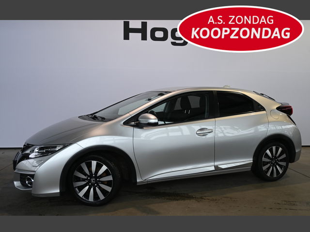 Honda Civic - 1.4 Elegance Clima Navigatie Stoelverwarming Goed Onderhouden! Inruil Mogelijk!