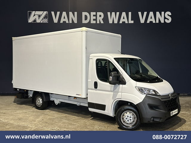 Citroën Jumper - 2.2 BlueHDi 141pk Bakwagen Laadklep Euro6 Airco | 1115kg laadvermogen | Cruisecontrol Bijrijdersbank.