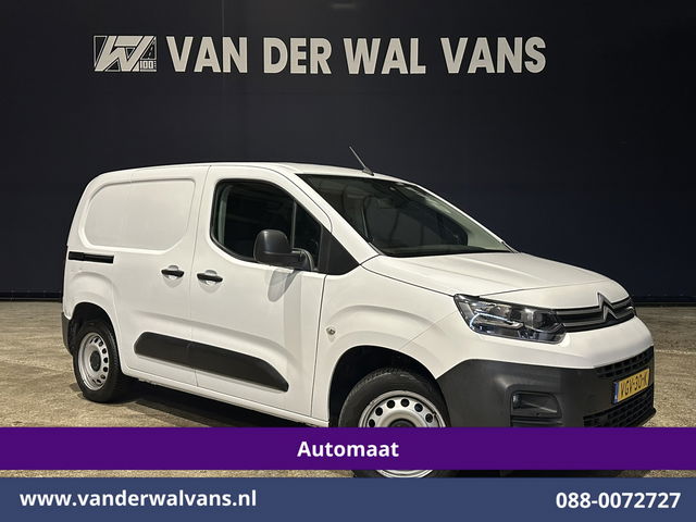 Citroën Berlingo - 1.5 BlueHDI 131pk Automaat L1H1 Euro6 Airco | 3-Zits | Apple Carplay | Android Auto Cruisecontrol, Parkeersensoren, Bijrijdersbank, Zijdeur