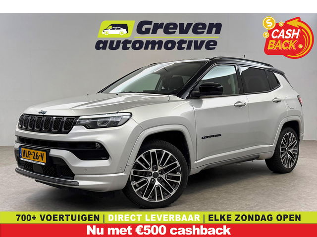 Jeep Compass - 4xe 240PK Plug-in Hybrid Electric S | Virtual | Carplay | Camera | LED | Adaptive Cruise | Keyless